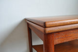 Danish Mid-Century Occasional Teak Folding Side Table by Børge Mogensen, 1950s
