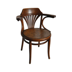 A rare early model nr. 233 Bentwood Armchair manufactured by Thonet in Austria