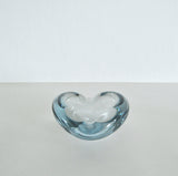 Smaller dishes or ashtrays designed for Holmegaard, 1950s to 1970s