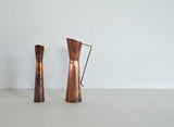 Flower vases or miniature copper cans, 1950s