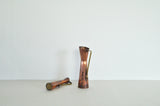 Flower vases or miniature copper cans, 1950s