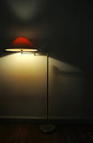 Swedish Adjustable Floor Lamp in Brass Plated Metal from Cottex, 1970s