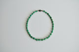 Vintage necklace with genuine turquoise and sterling silver by Erik Poul Fenster, Denmark