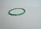 Vintage necklace with genuine turquoise and sterling silver by Erik Poul Fenster, Denmark
