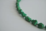 Vintage necklace with genuine turquoise and sterling silver by Erik Poul Fenster, Denmark