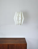 Large Le Klint hand-pleated hanging lamp by Peter Hvidt & Orla Mølgaard