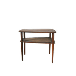 Danish Modern lamp table of solid teak by Hvidt & Mølgaard, Denmark 1950s