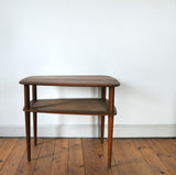 Danish Modern lamp table of solid teak by Hvidt & Mølgaard, Denmark 1950s