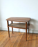 Danish Modern lamp table of solid teak by Hvidt & Mølgaard, Denmark 1950s
