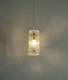Brass and Glass Pendant Lamp by Carl Fagerlund for Orrefors, Sweden, 1960s