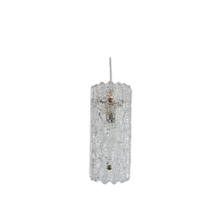 Brass and Glass Pendant Lamp by Carl Fagerlund for Orrefors, Sweden, 1960s