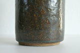 Danish Ceramic vase in beige-brown earth tones by Palshus, Denmark 1960s