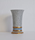 Royal Copenhagen crackle glazed vase, Denmark, 1950s