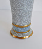 Royal Copenhagen crackle glazed vase, Denmark, 1950s