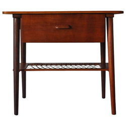 Danish teak side table or night stand