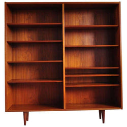 Teak Bookcase by Aage Hundevad for Hundevad & Co