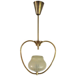 Art Deco Pendant Light, Scandinavian, 1930s