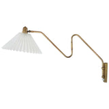 Brass Wall Lamp by Norwegian Astra in the 1950s