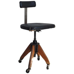 Rare swivel chair from Stoll produced in the 1920-30s