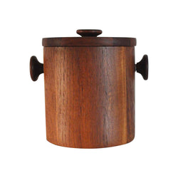 Danish Modern Teak Ice Bucket by Lüthje Wood