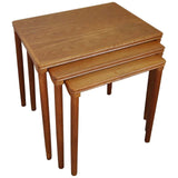 Danish Modern Nesting Tables by EW Bach, Denmark 1960s