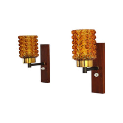 Mid-Century Modern Danish Sconces, 1960s, Set of 2