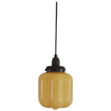 Scandinavian Art Deco Opaline Glass Pendant Lamp, 1930s