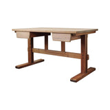 Scandinavian Modern Desk in Solid Pine, 1970s