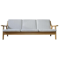 Danish Midcentury Oak Sofa Model 530 by Hans J. Wegner for GETAMA