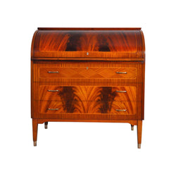 Swedish Roll-Top Secretary Writing Desk