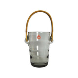 Ice Bucket with Cane Handle Designed by Jacob E. Bang for Holmegaard, 1937