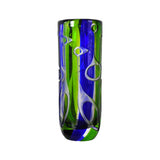 Kosta Vase by Vicke Lindstrand with Abstract Decoration of Birds, Sweden