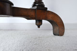 Victorian Burr Walnut, Mahogany and Ebony Circular Centre Table