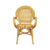 20th Century Rattan and Bamboo Armchair