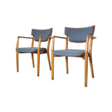 Portex armchairs designed by Peter Hvidt & Orla Mølgaard-Nielsen