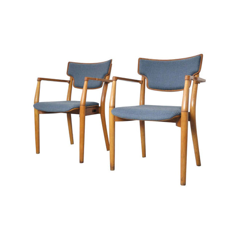 Portex armchairs designed by Peter Hvidt & Orla Mølgaard-Nielsen
