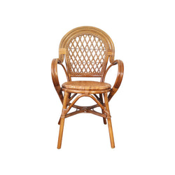 20th Century Rattan and Bamboo Armchair