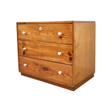 Danish Early 20th Century Pine Chest of Drawers