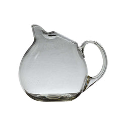 Large Scandinavian Modern Pitcher Attributed to Holmegaard by Per Lütken, 1950s