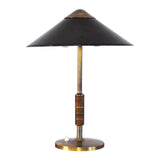 Elegant Danish Brass Table Lamp from Lyfa Designed by Bent Karlby