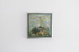 Abstract impressionism painting by the danish artist Mette Birckner
