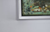 Abstract impressionism painting by the danish artist Mette Birckner
