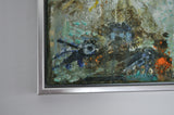 Abstract impressionism painting by the danish artist Mette Birckner