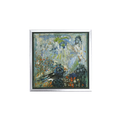 Abstract impressionism painting by the danish artist Mette Birckner