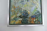 Abstract impressionism painting by the danish artist Mette Birckner