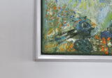 Abstract impressionism painting by the danish artist Mette Birckner