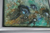 Abstract impressionism painting by the danish artist Mette Birckner