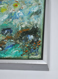 Abstract impressionism painting by the danish artist Mette Birckner