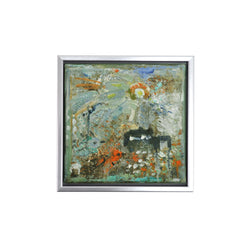 Abstract impressionism painting by the danish artist Mette Birckner