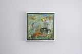 Abstract impressionism painting by the danish artist Mette Birckner